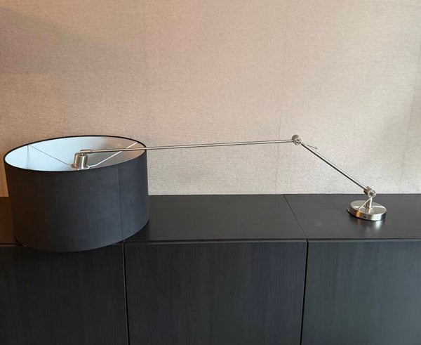 Rietveld design hanglamp met verstelbare arm – zwart