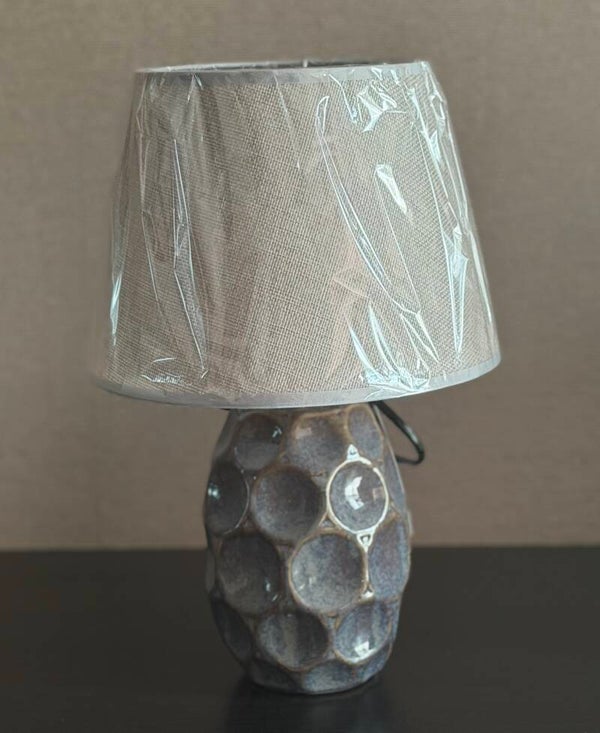 LETI Gray Tafellamp met kap – keramiek