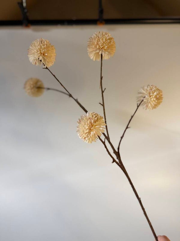 Pompom Tak Crème 95 cm