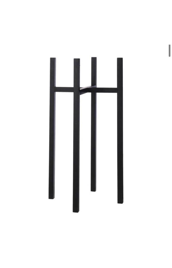 Mica Decorations Vaasstandaard Zwart 95 cm