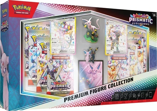 Prismatic Evolutions Premium Figurine Collection Box
