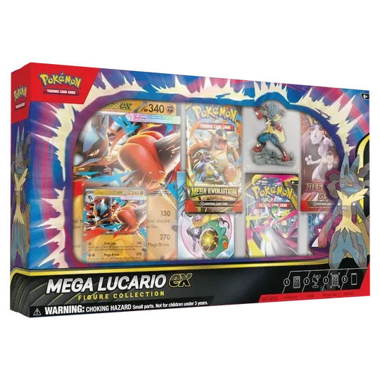 Mega Lucario ex Figure Collection Box