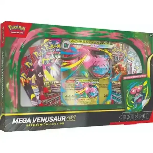 Mega Venusaur Ex Premium Collection Box