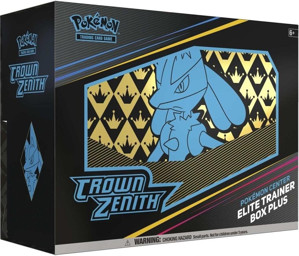 Crown Zenith Pokemon Center Elite Trainer Box