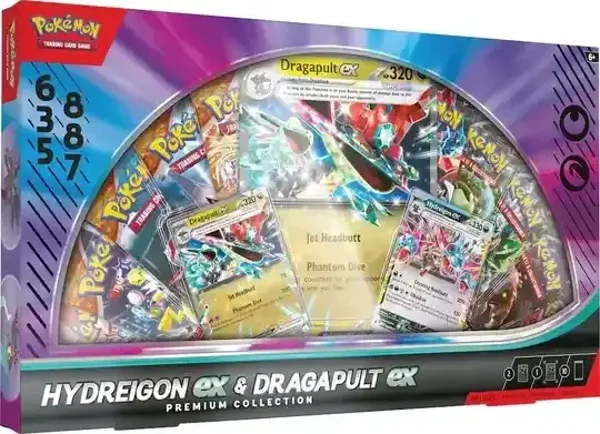 Hydreigon ex & Dragapult ex Premium Collection Box