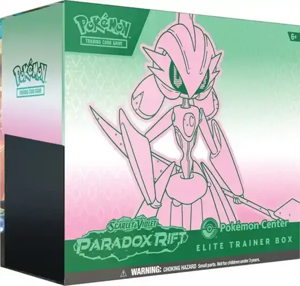 Paradix Rift Pokemon Center Elite Trainer Box