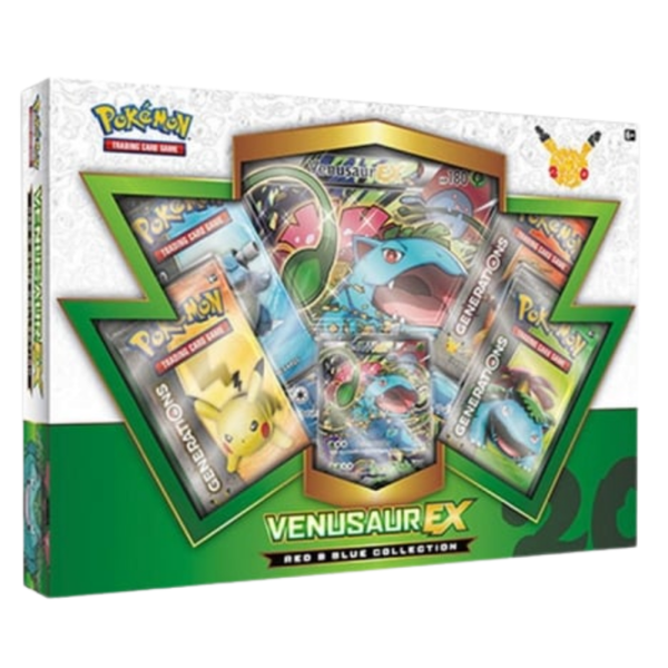 Red & Blue Collections: Venusaur EX Collection