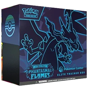 Phantasmal Flames Pokemon Center Elite Trainer Box