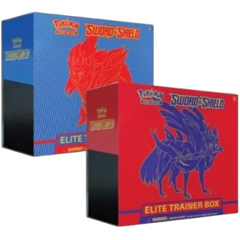 Sword & Shield Elite Trainer Box - Zamazenta & Zacian Set