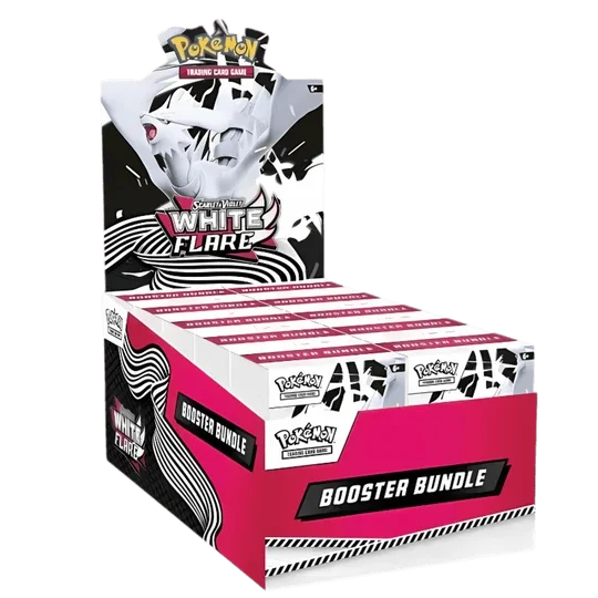 White Flare Booster Bundle Display