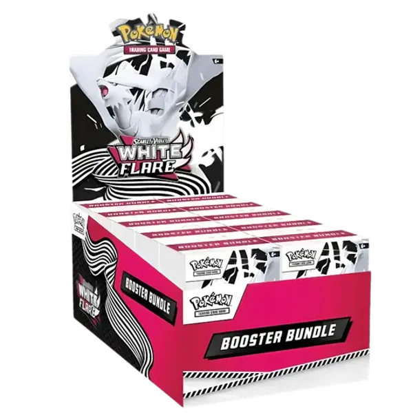 White Flare Booster Bundle Display
