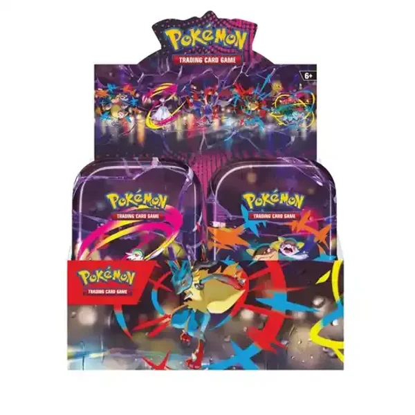 Mega Evolution Mini Tin Display