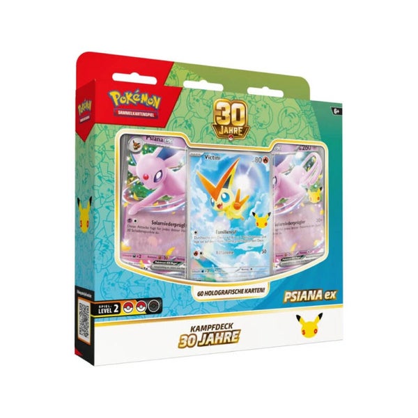 Pokemon TCG 30th Celebration Zeraora ex & Victini Battle Deck