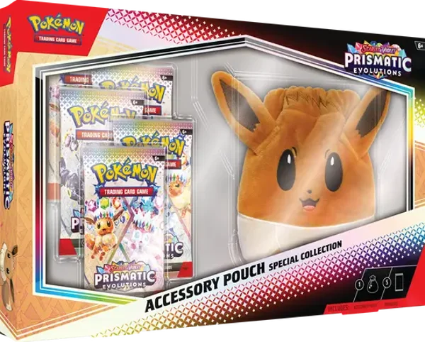 Prismatic Evolutions Accessory Pouch Special Collection Box