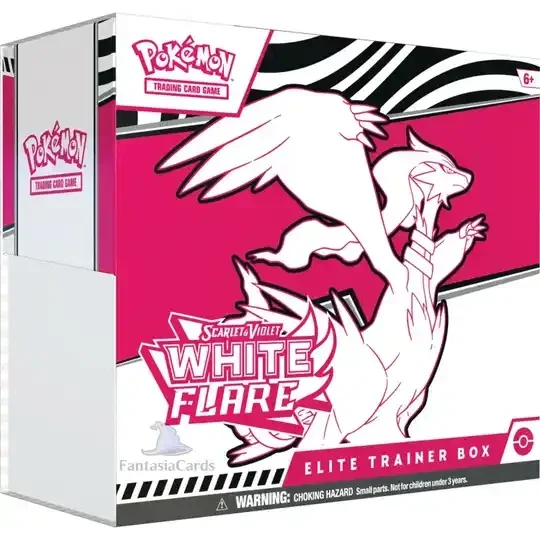 White Flare Elite Trainer Box