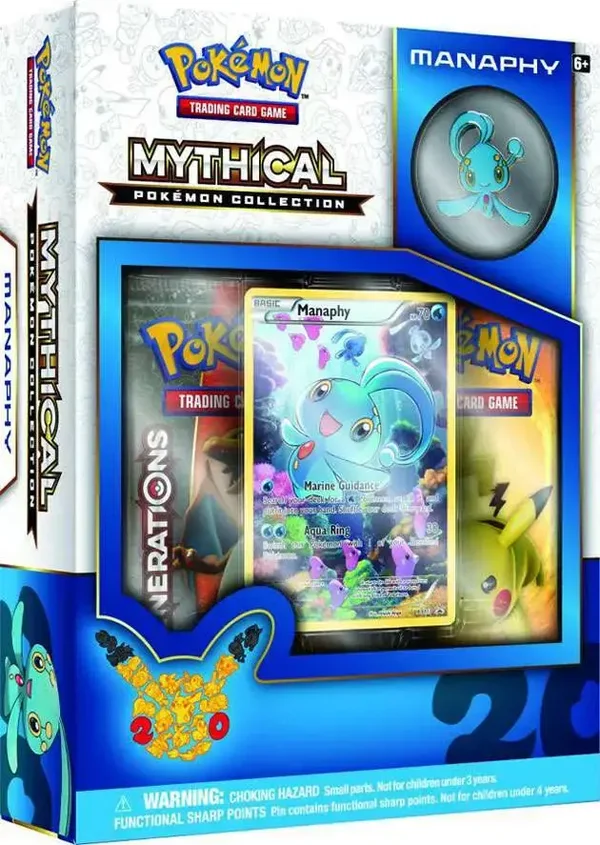 Manaphy Mythical Pin Collection