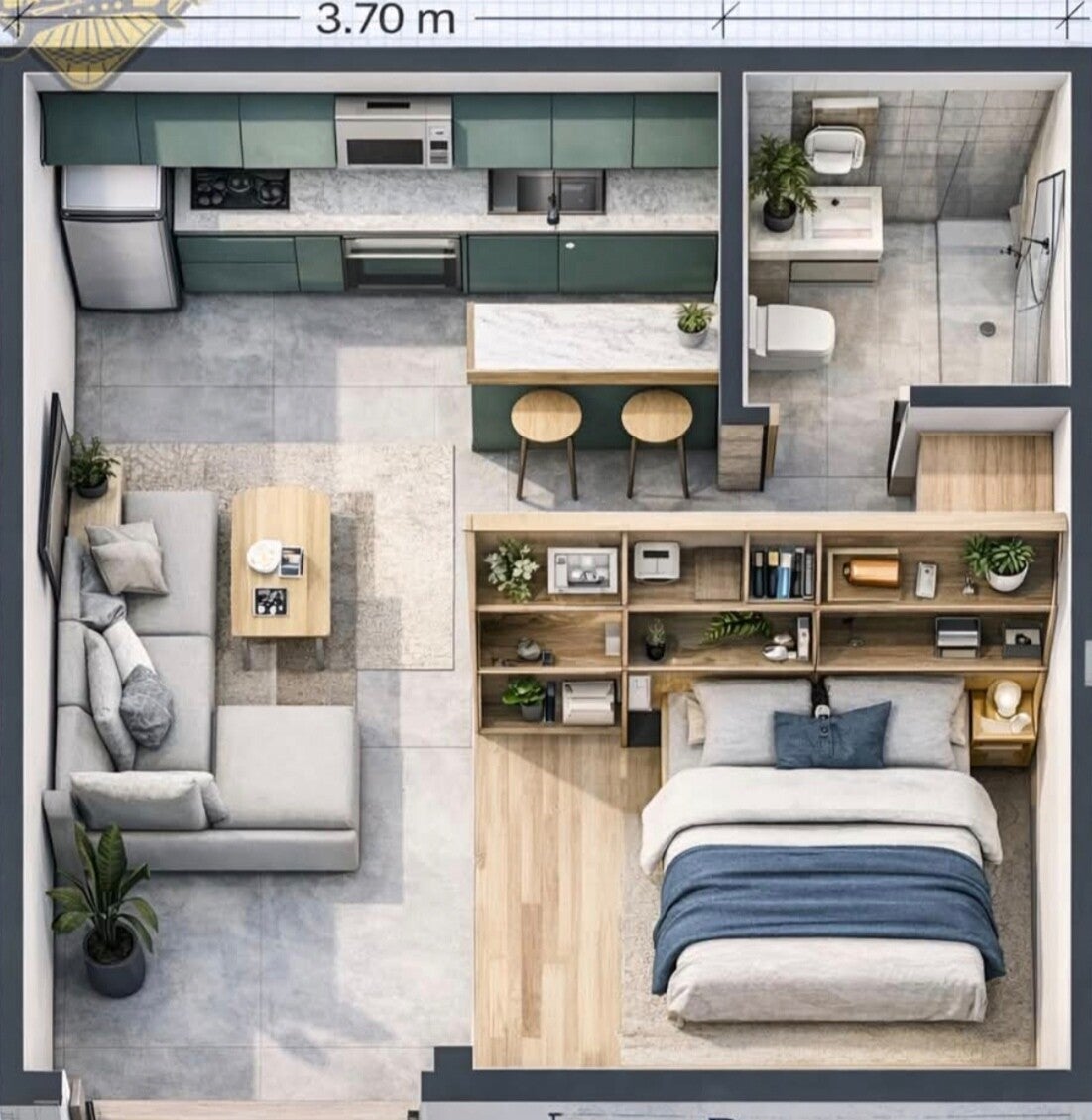 Casa prefabricada modular tipo Loft