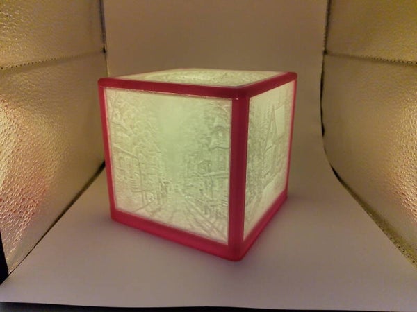 Lithophane Cube