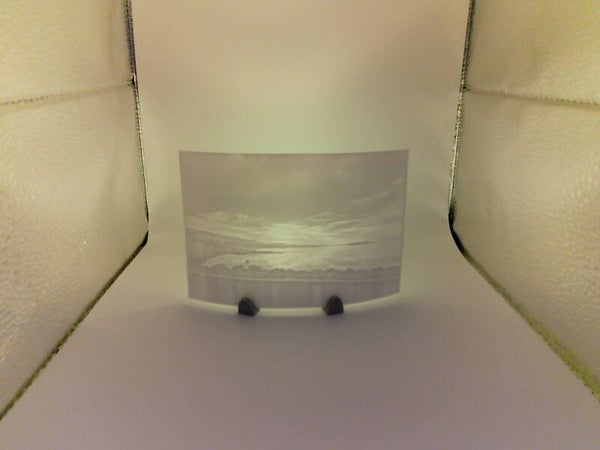 Curved Panoramic Lithophane Display