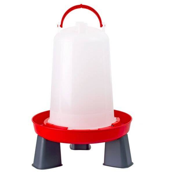 Drinkbak met pootjes 3 l Rood