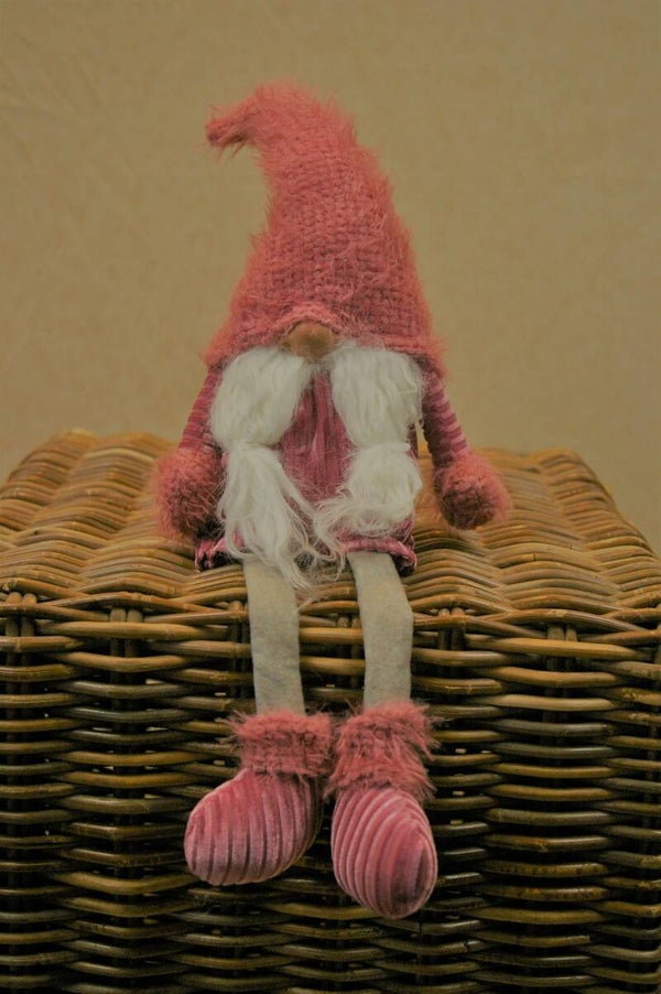 Kerstfiguur rosa