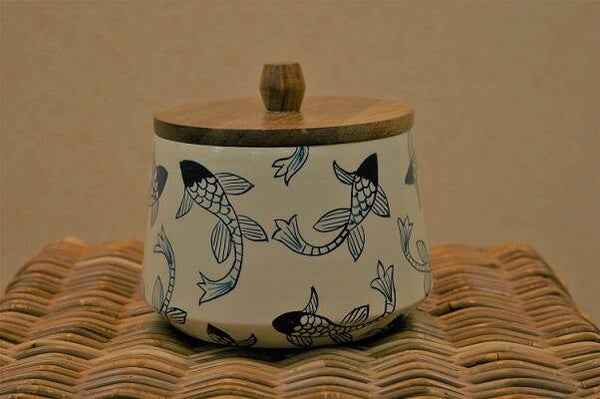 Wooden Canister