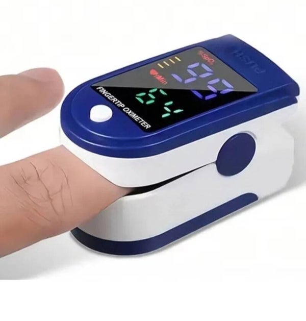 portable handheld finger pulse oximeters monitor sensor fingertip pulse. With Bag