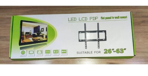 TV WALL BRACKET MOUNT SLIM FOR 26" 30 32 40 42 50 63 INCH FLAT 3D LCD LED PLASMA