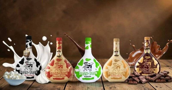 Tolon Tolon 5 cl flesjes met 5 verschillende smaken.