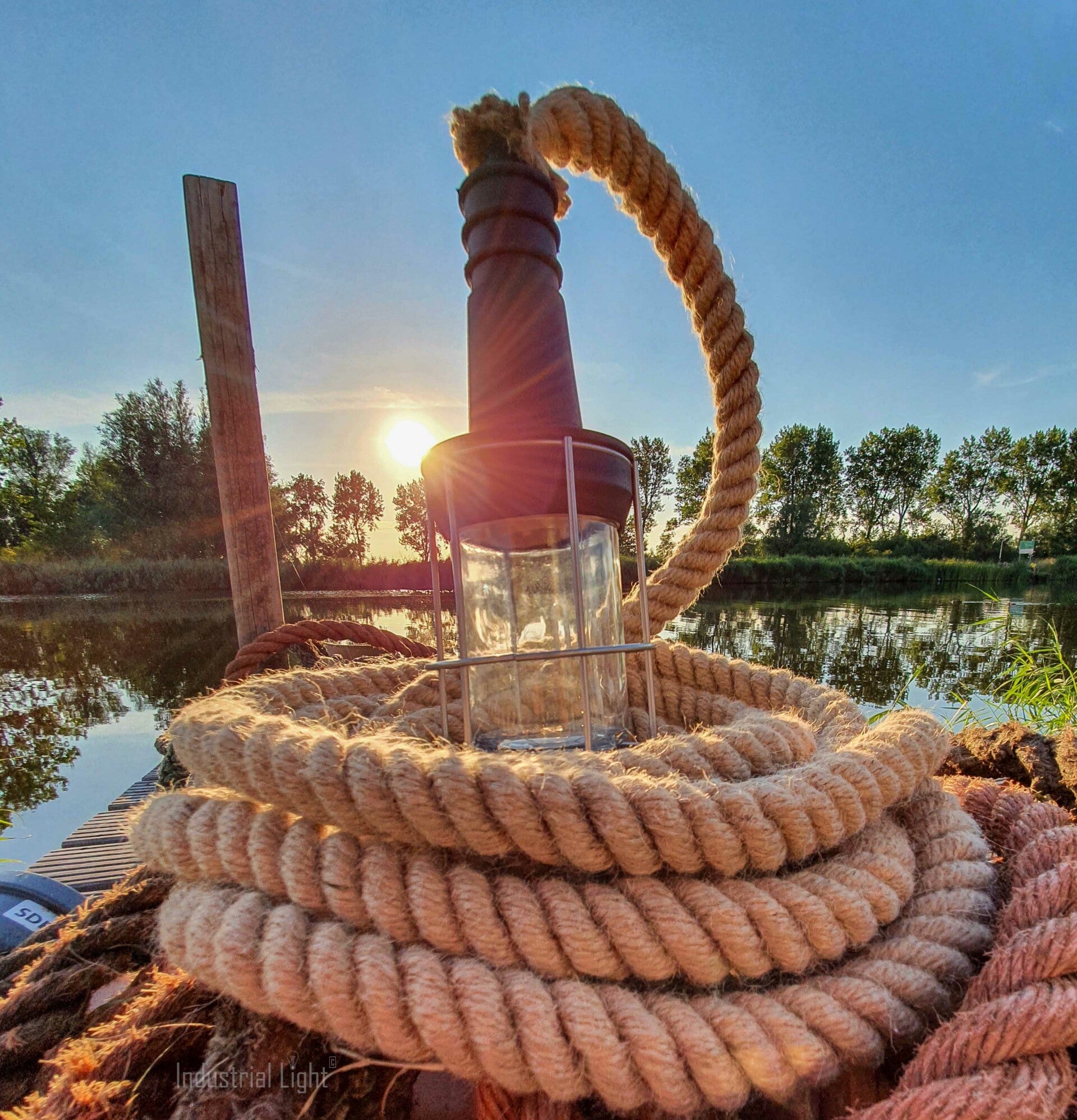 Vintage Touwlamp (30mm) voor buiten