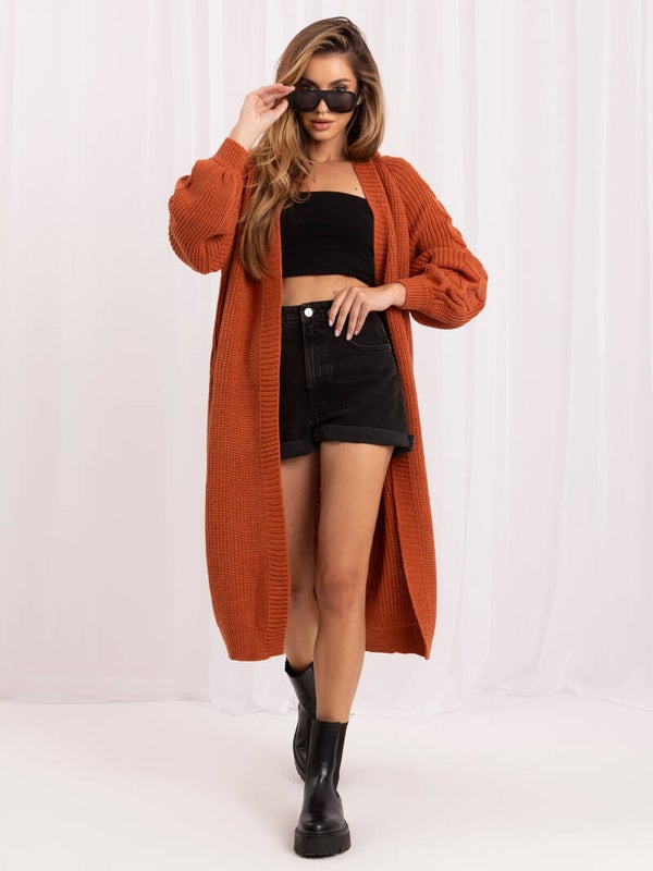 Langer Cardigan