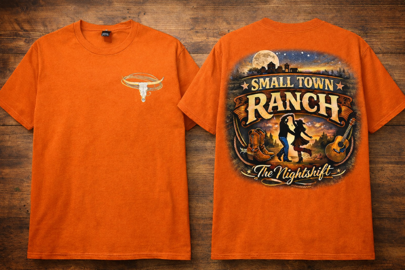 Small Town Ranch – The Nightshift T-Shirt