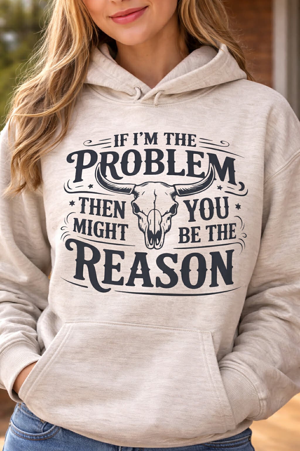 If Im The Problem - Hoodie - UNISEX