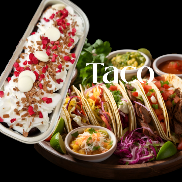 Kakebar Liten  & Taco Stor (min 40 pers)