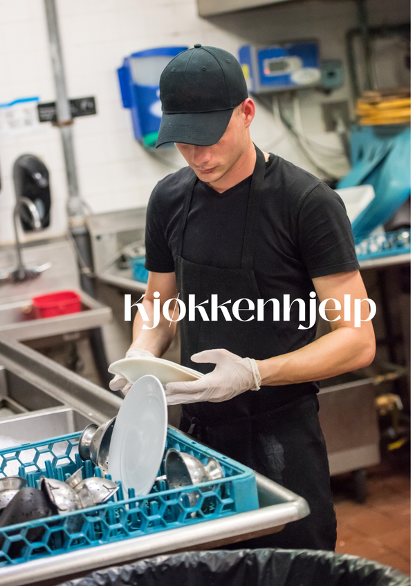 KUN kjøkkenhjelp