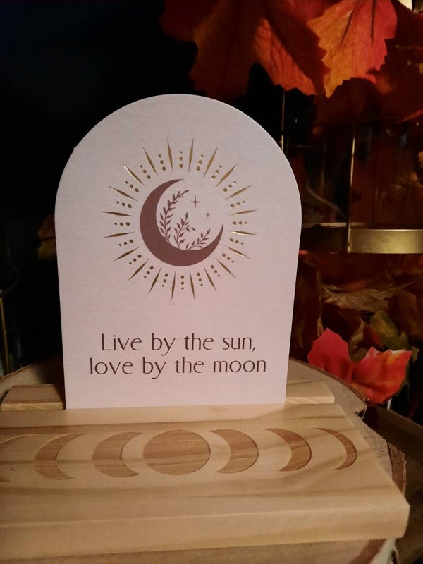 Affirmatie kaarten Luna