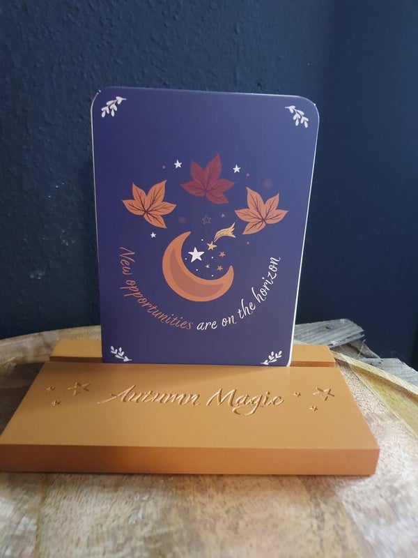 Autum Magic Affirmatie Kaarten