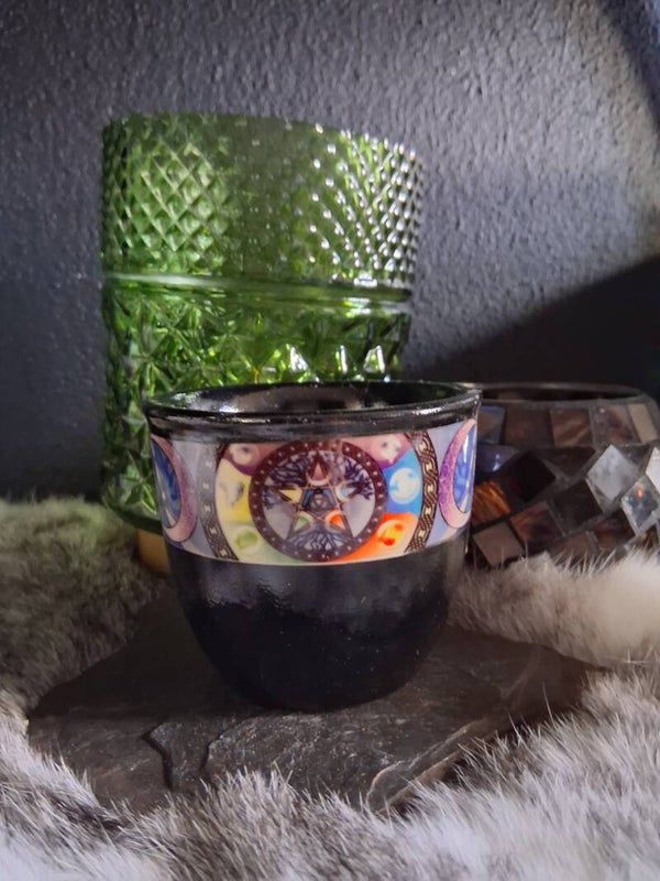 Smudge Bowl Pentagram