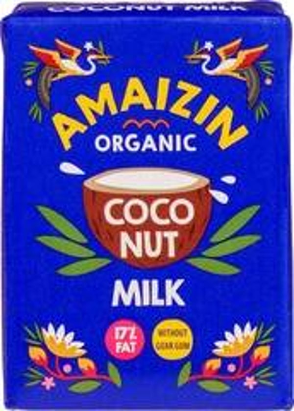 Amaizin kokosmelk 17% 200ml