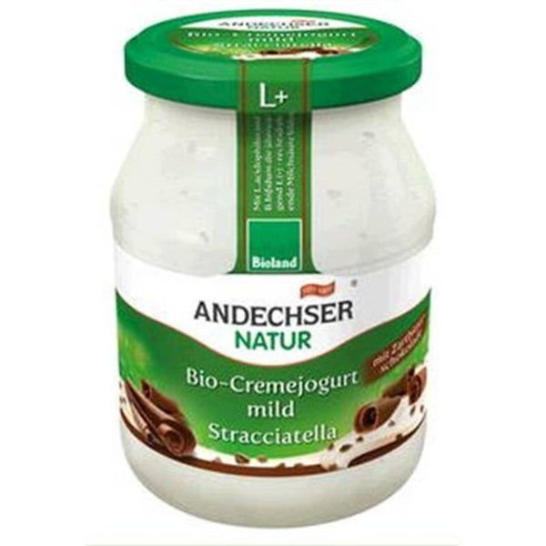 Andechser roomyoghurt stracciatella 500ml