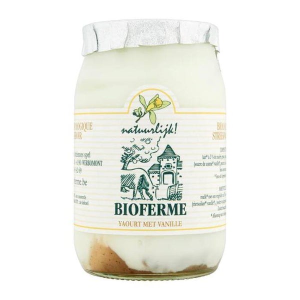 Bioferme Yoghurtje met vanille 2x150g