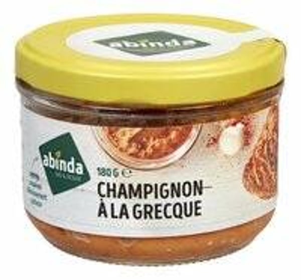 Abinda Champignon à la Grecque 180g