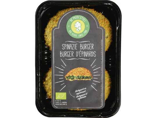 De Paddestoel spinazieburger 2st