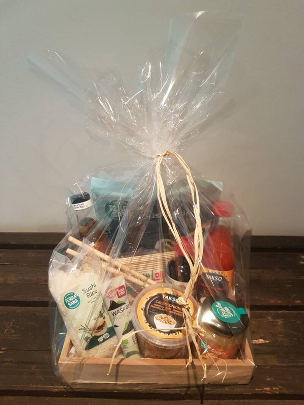 'Homemade sushi' geschenkmand