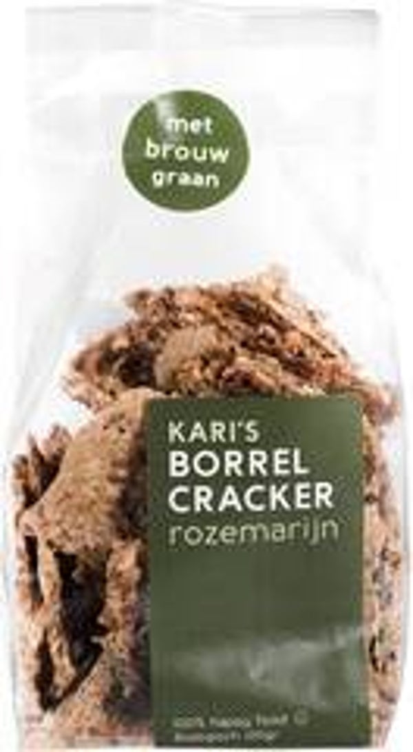 Kari's Borrelcrackers rozemarijn 120g