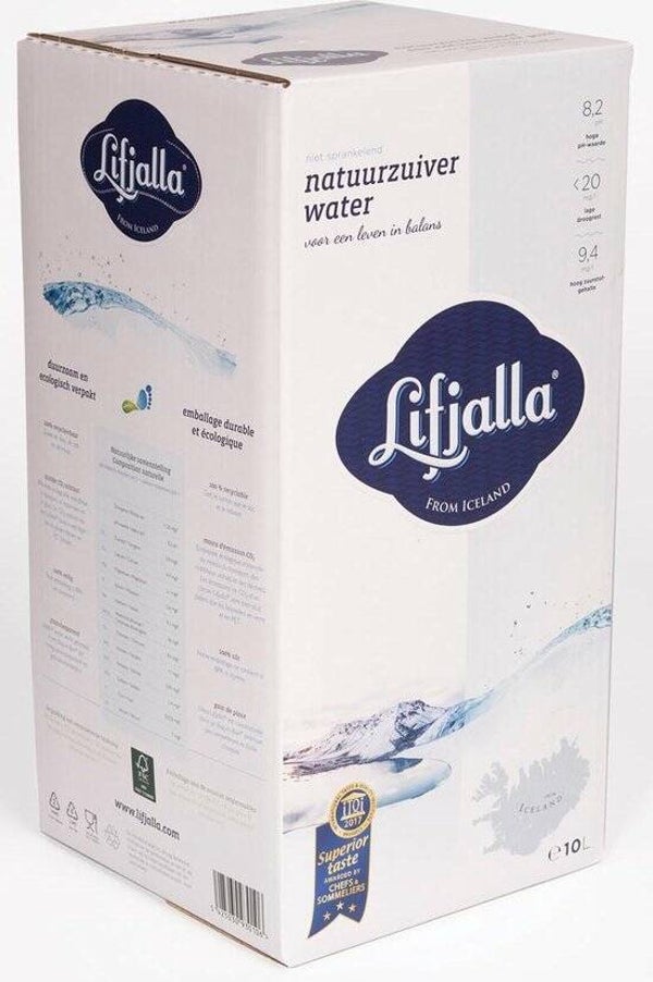 Lifjalla gletsjerwater 10l (bag-in-box) (niet bio)
