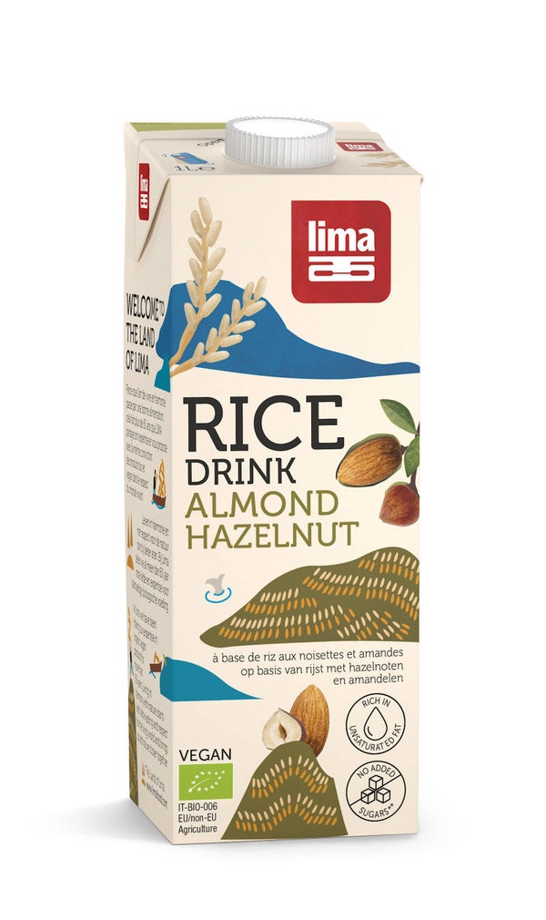 Lima Ricedrink amandel-hazelnoot 1l