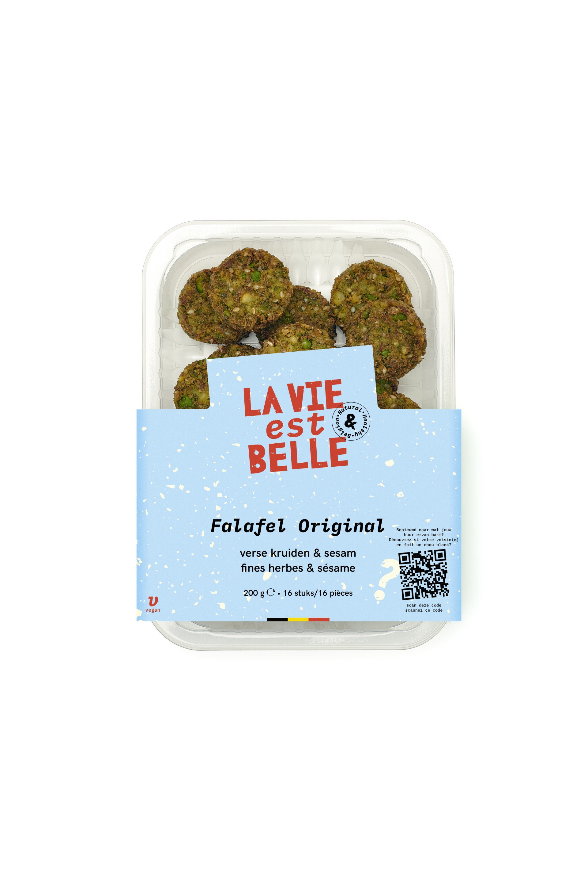 La vie est belle Falafel Original 200g (16st)