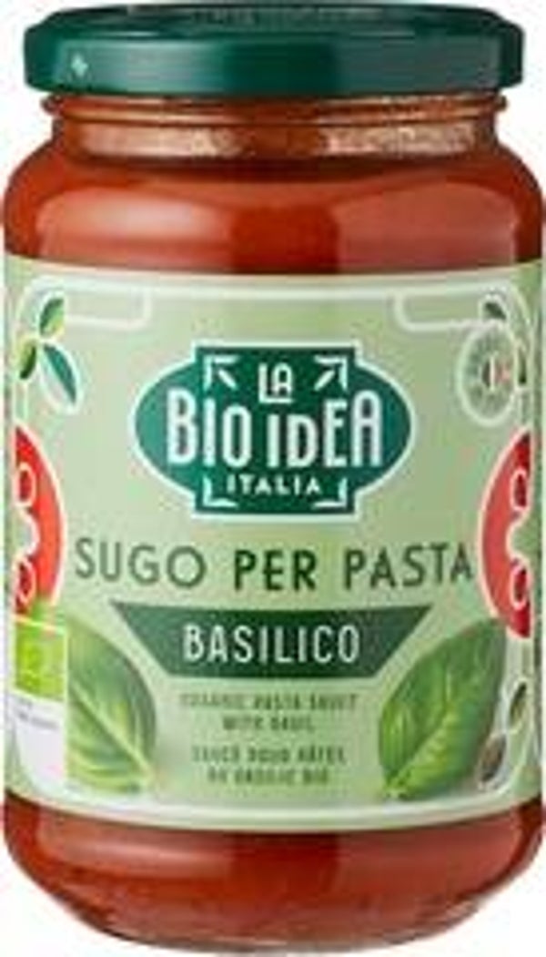 La Bio Idea Pastasaus basilicum 340g
