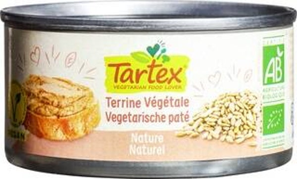 NIEUW: Tartex vegetarische paté 125g